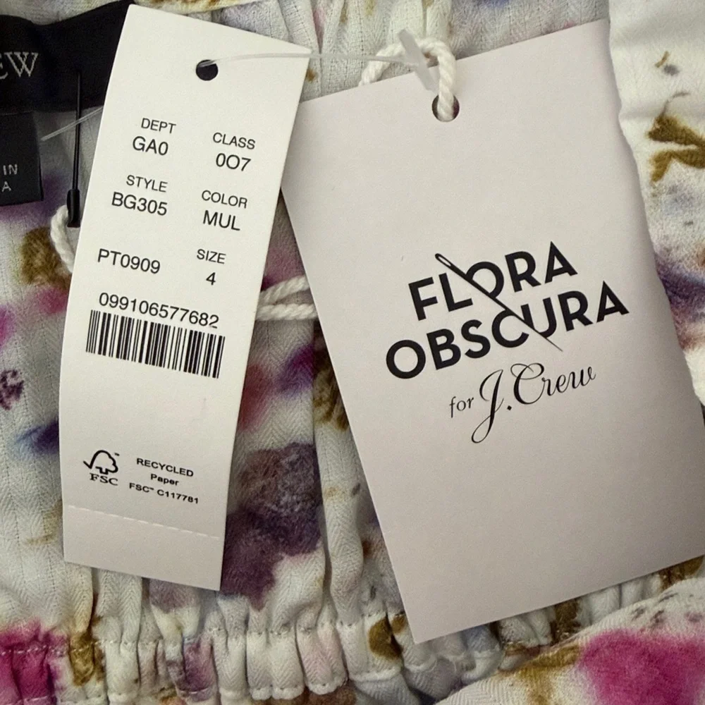 J. Crew flora obscura